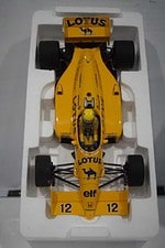 Minichamps lotus honda 99t #12 1987 ayrton senna collection in 1:18