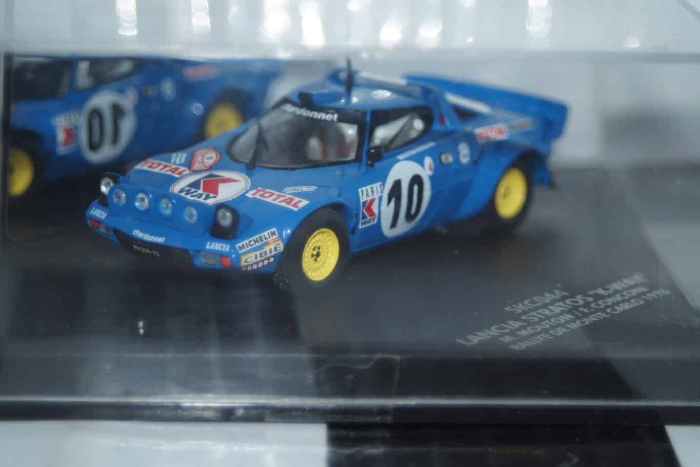Vitesse / skid lancia stratos 'k.way' monte carlo rally #10 1978 1:43 skc044