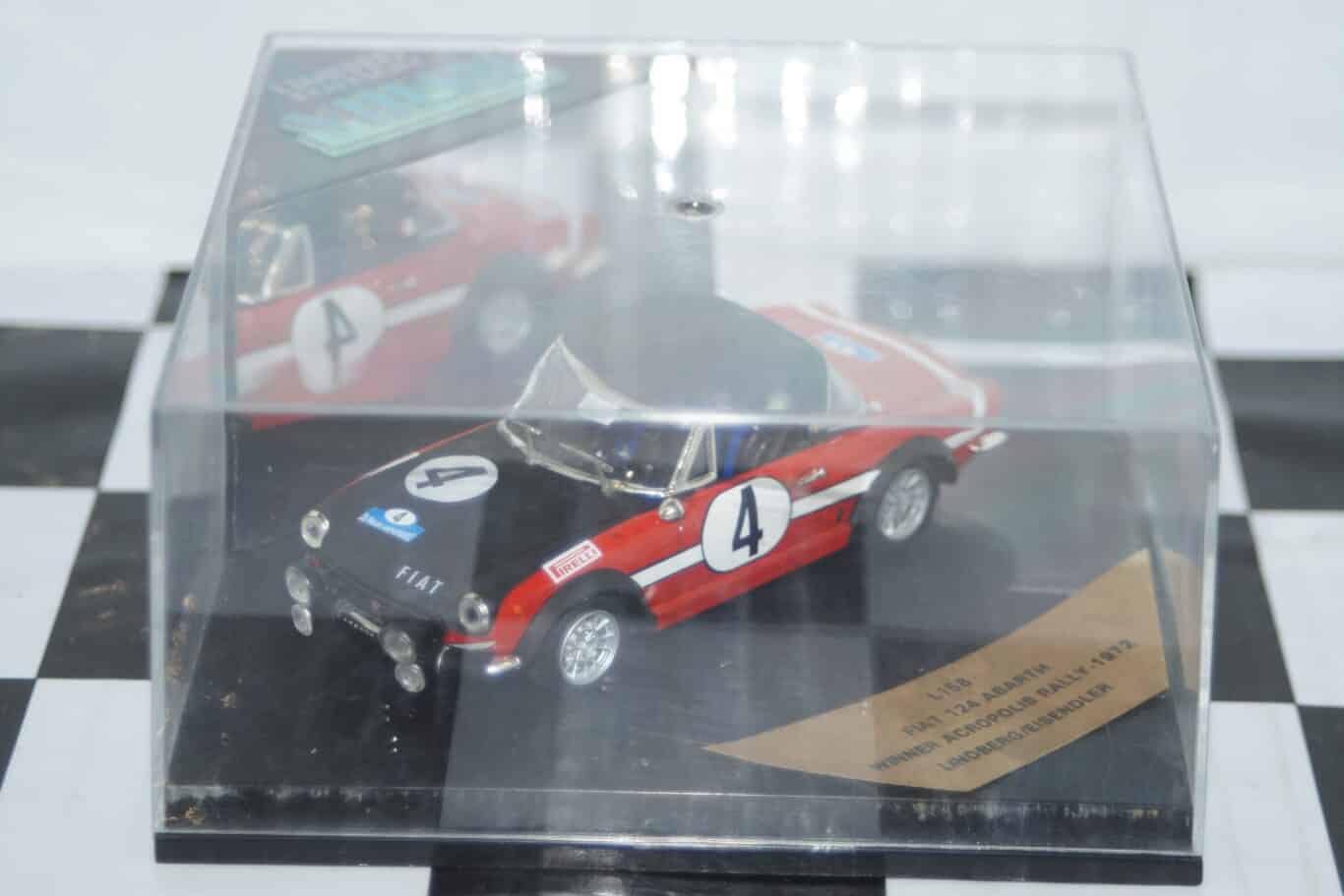 Vitesse / skid fiat 124 abarth winner acropolis rally #4 1972 1:43 l158