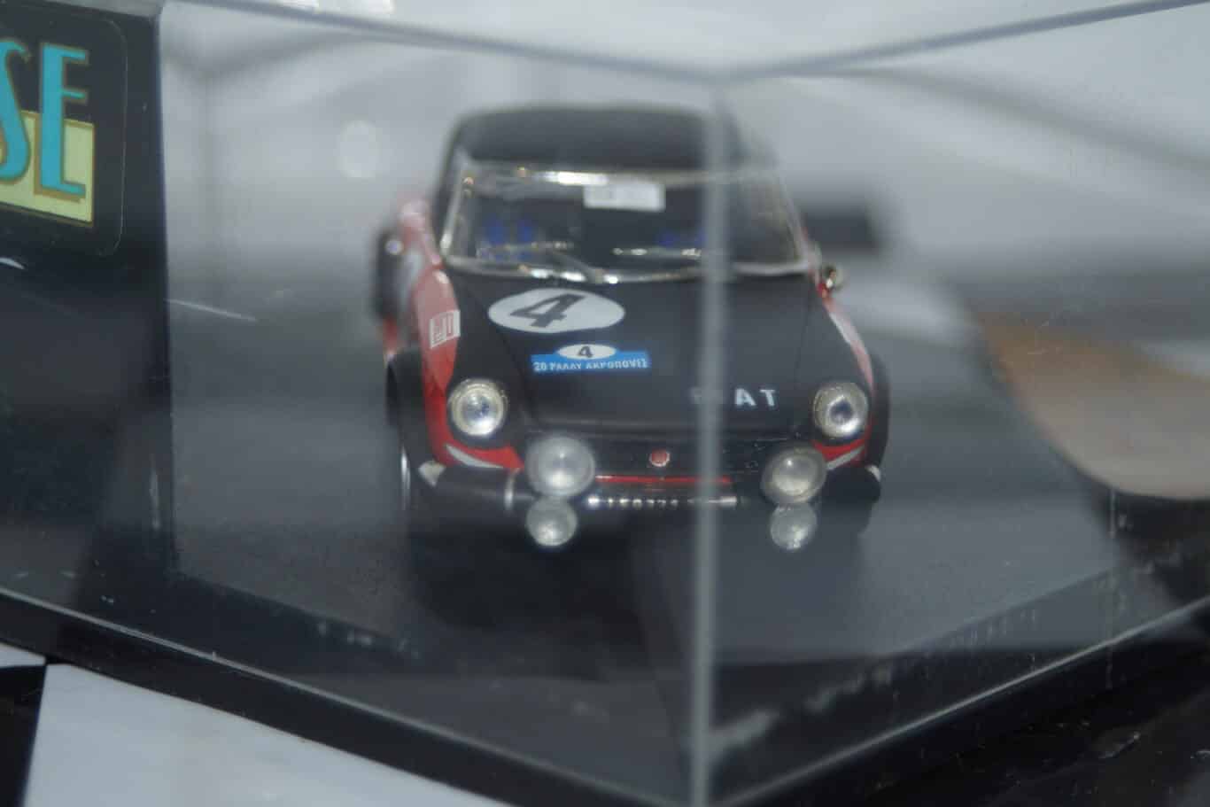 Vitesse / skid fiat 124 abarth winner acropolis rally #4 1972 1:43 l158