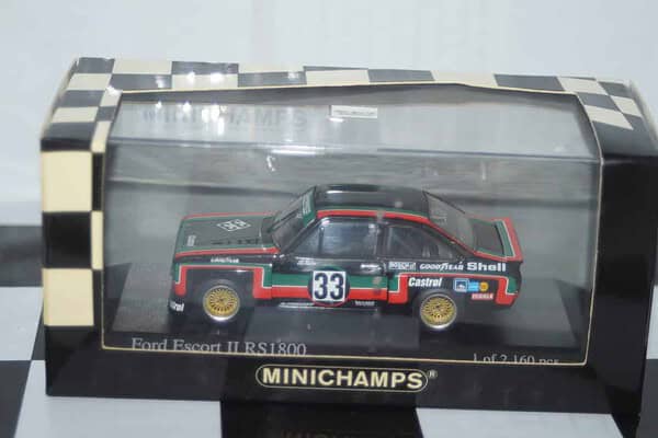 Minichamps ford escort mk2 rs1800 drm superprint 1976 400 768433 1:43