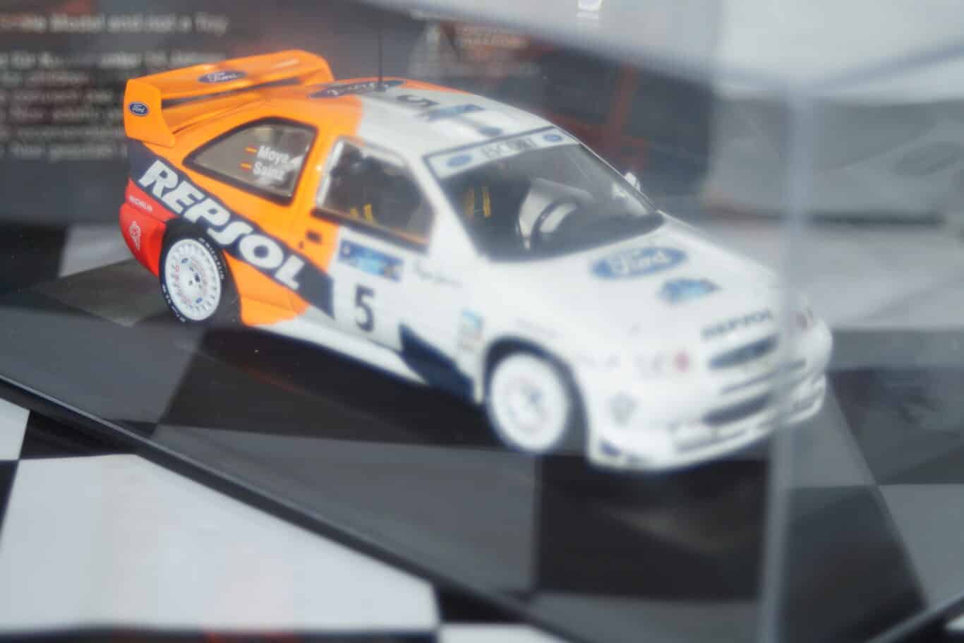 Minichamps ford escort cosworth wrc winner acropolis rally #5 1997 430 978705