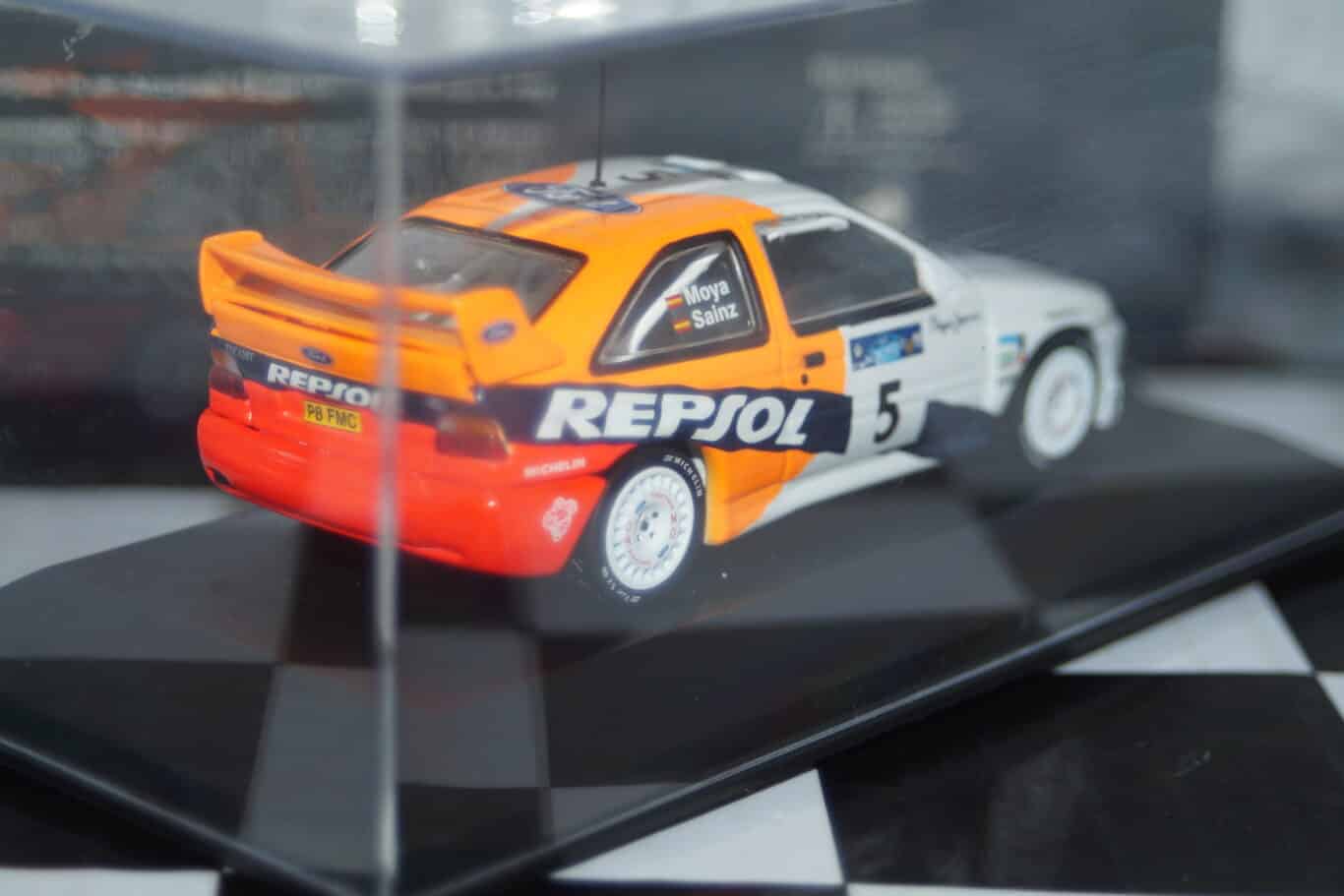 Minichamps ford escort cosworth wrc winner acropolis rally #5 1997 430 978705