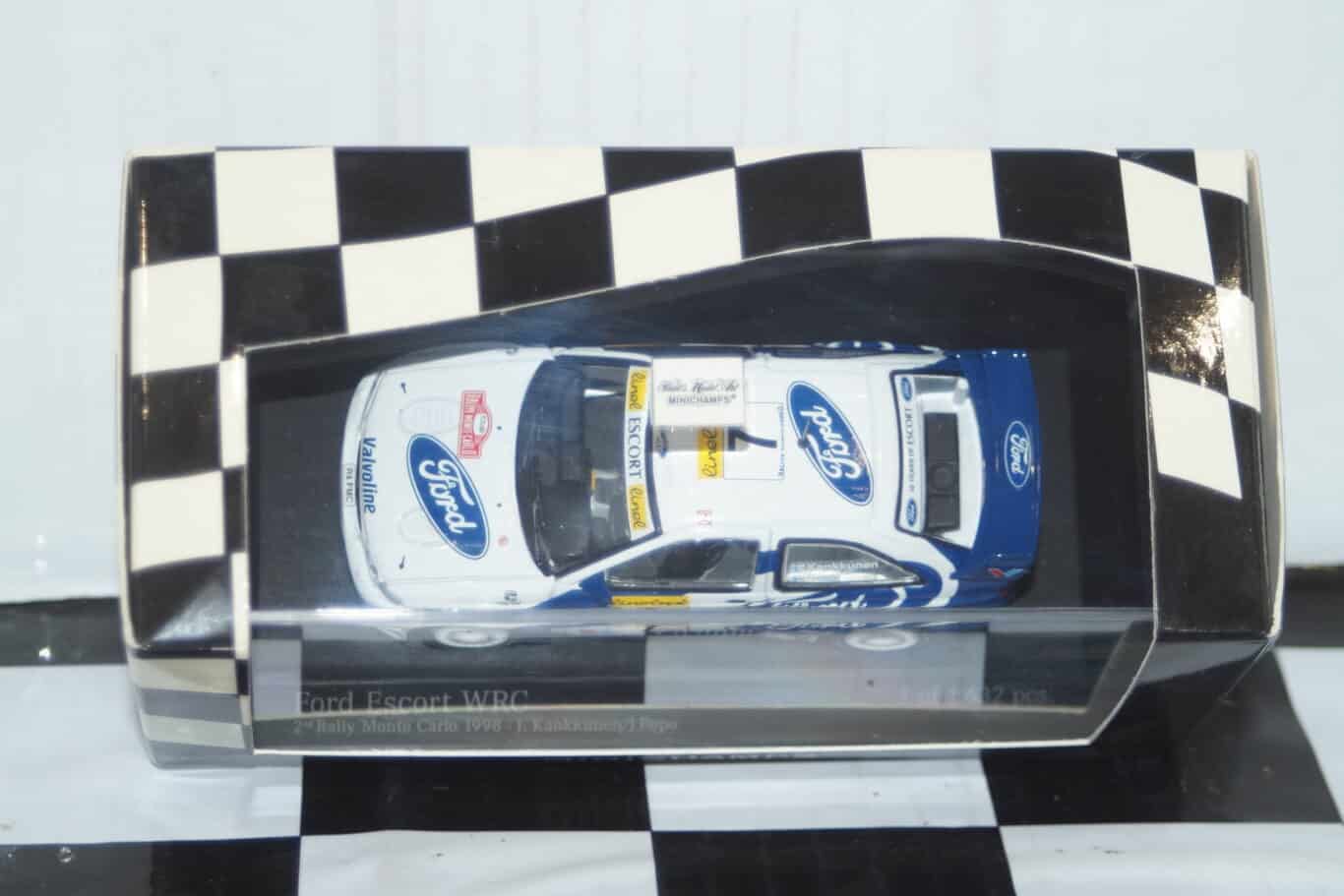 Minichamps ford escort cosworth wrc 2nd monte carlo rally #7 1998  430 988707