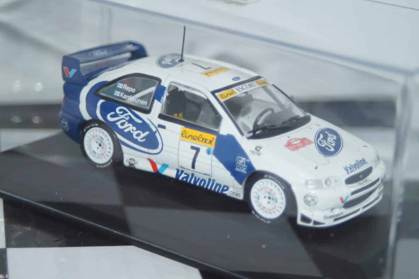 Minichamps ford escort cosworth wrc 2nd monte carlo rally #7 1998  430 988707