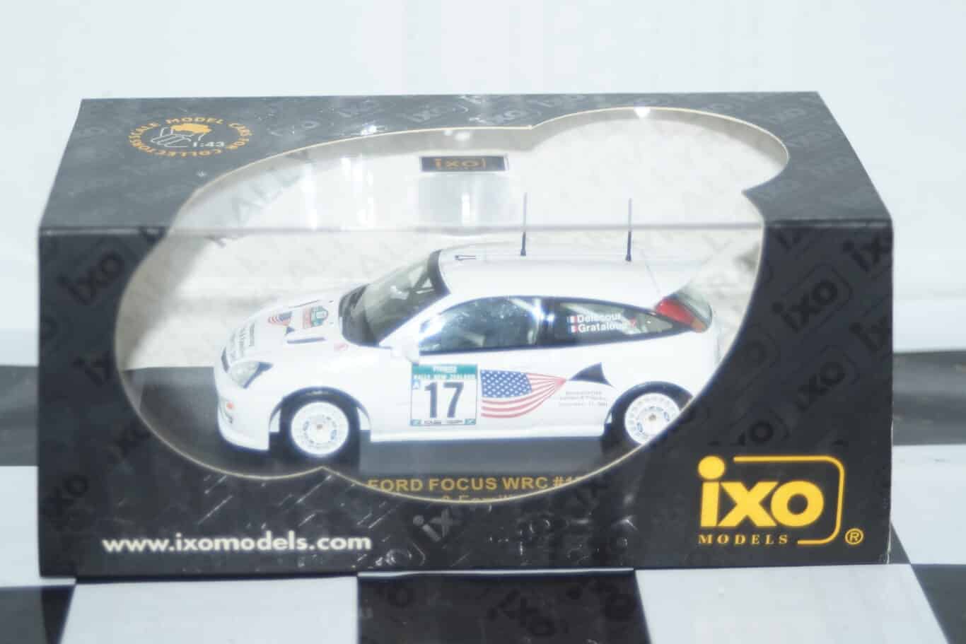 Ixo ford focus wrc #17  new zealand rally 2001 ram034