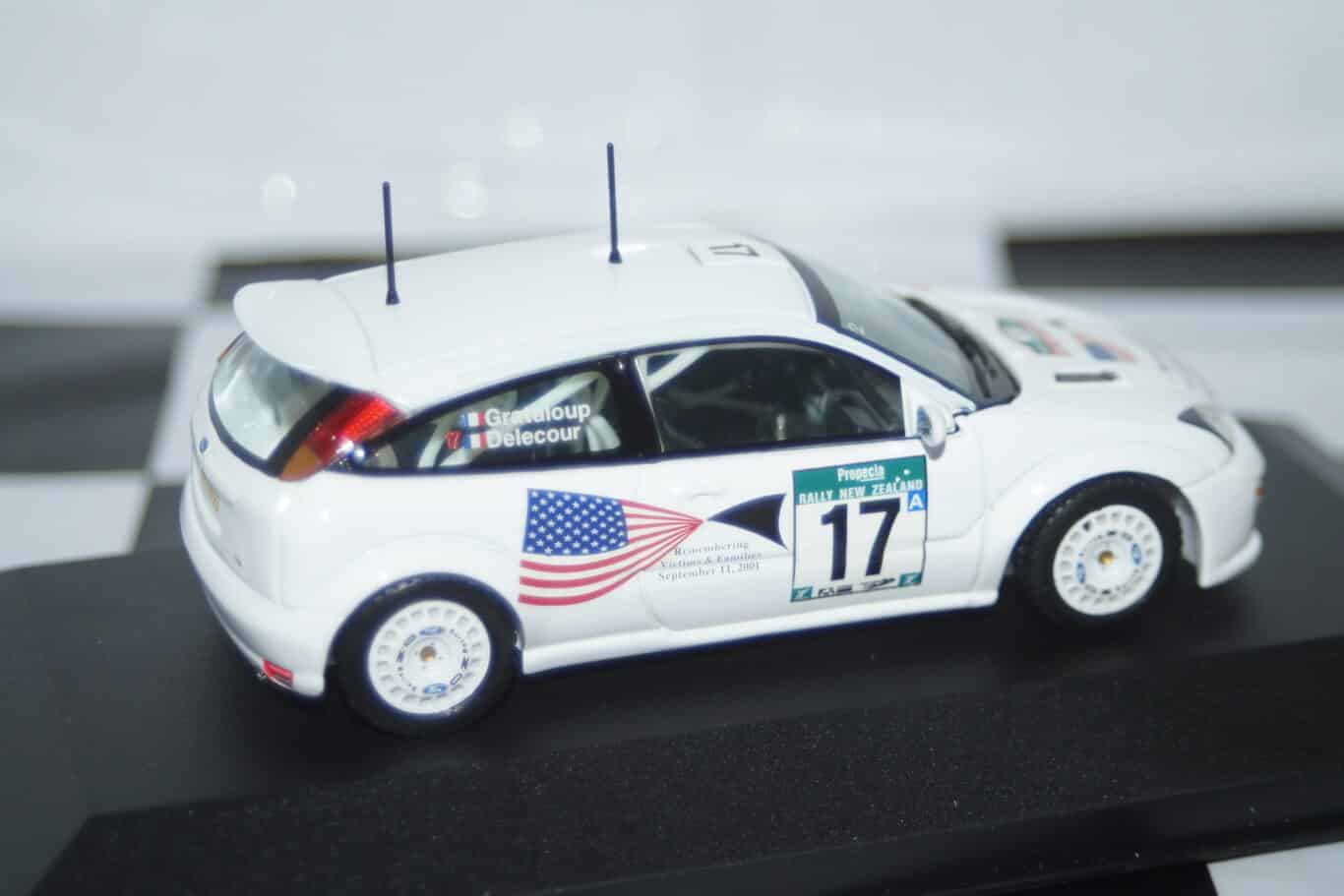Ixo ford focus wrc #17  new zealand rally 2001 ram034