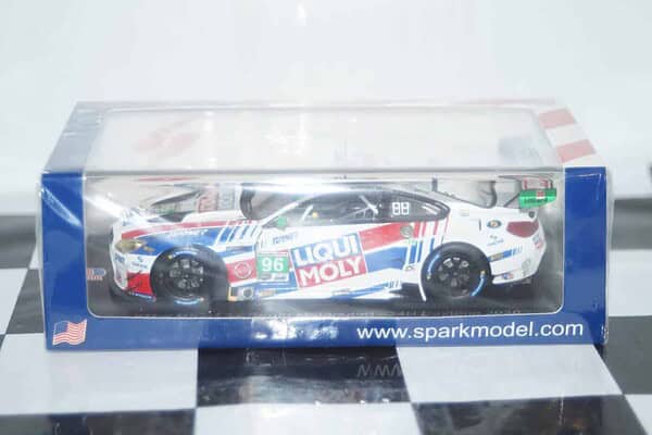 Spark bmw m6 gt3 turner motorsport 24h daytona 2020 #96 us128 ltd 300 1:43