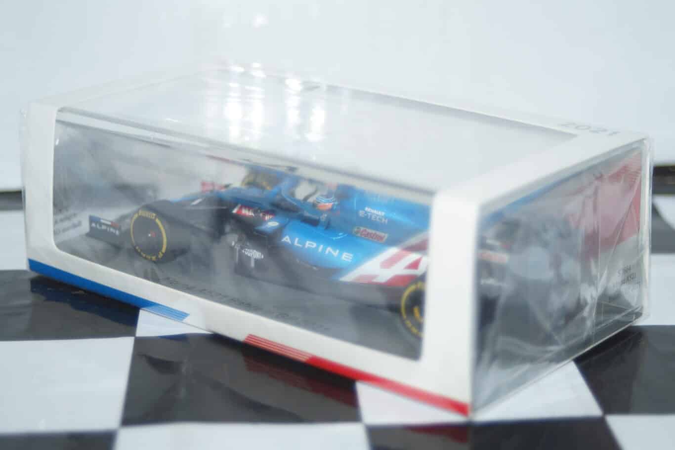 Spark alpine a521 bahrain gp 2021 f.alonso #14 1:43 resin s7664