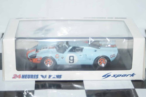 Spark ford gt 40 winner #9 24h le mans 1968 1:43 ref 43lm68