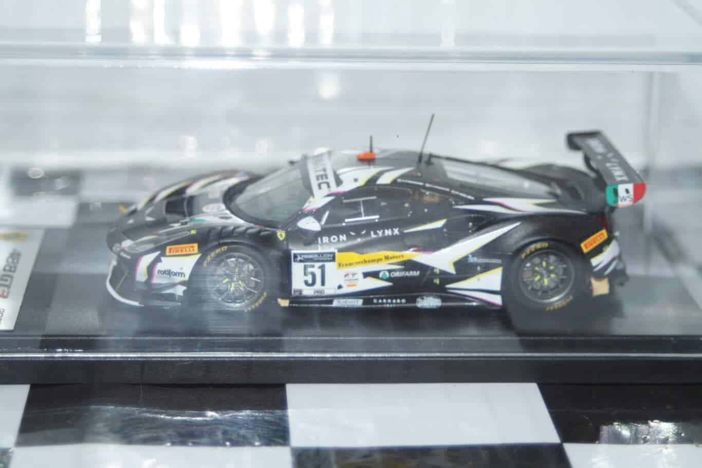 Looksmart ferrari 488 gt3 evo alphatauri af corse 2021 #23 1/43 scale lsrc124