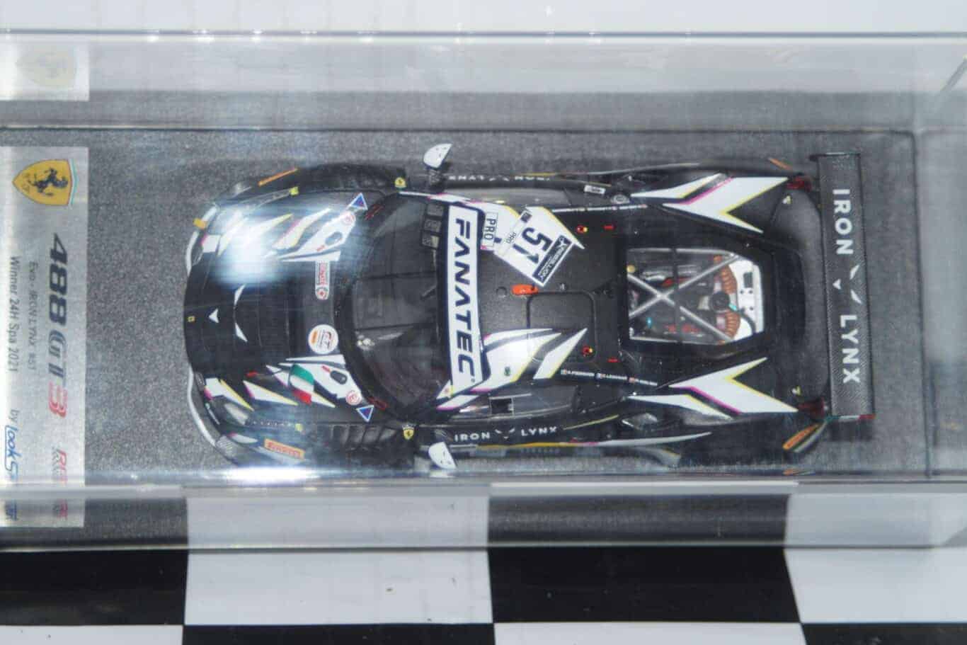 Looksmart ferrari 488 gt3 evo alphatauri af corse 2021 #23 1/43 scale lsrc124