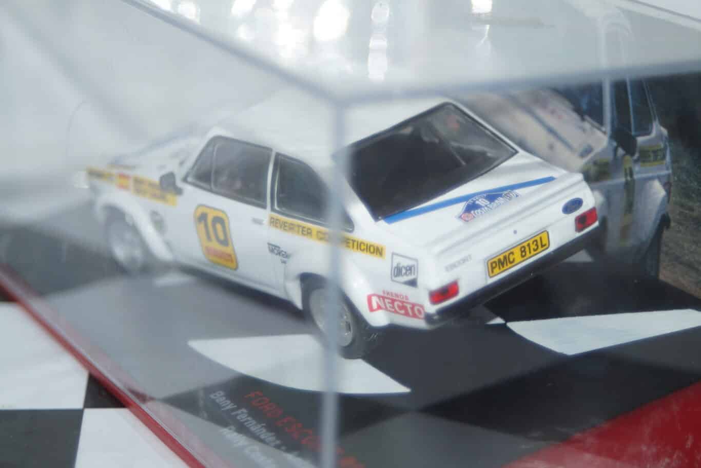 Atlas ixo based ford escort mk2 rs 1800 rally costa brava #10 1977 b.fernandez 1/43