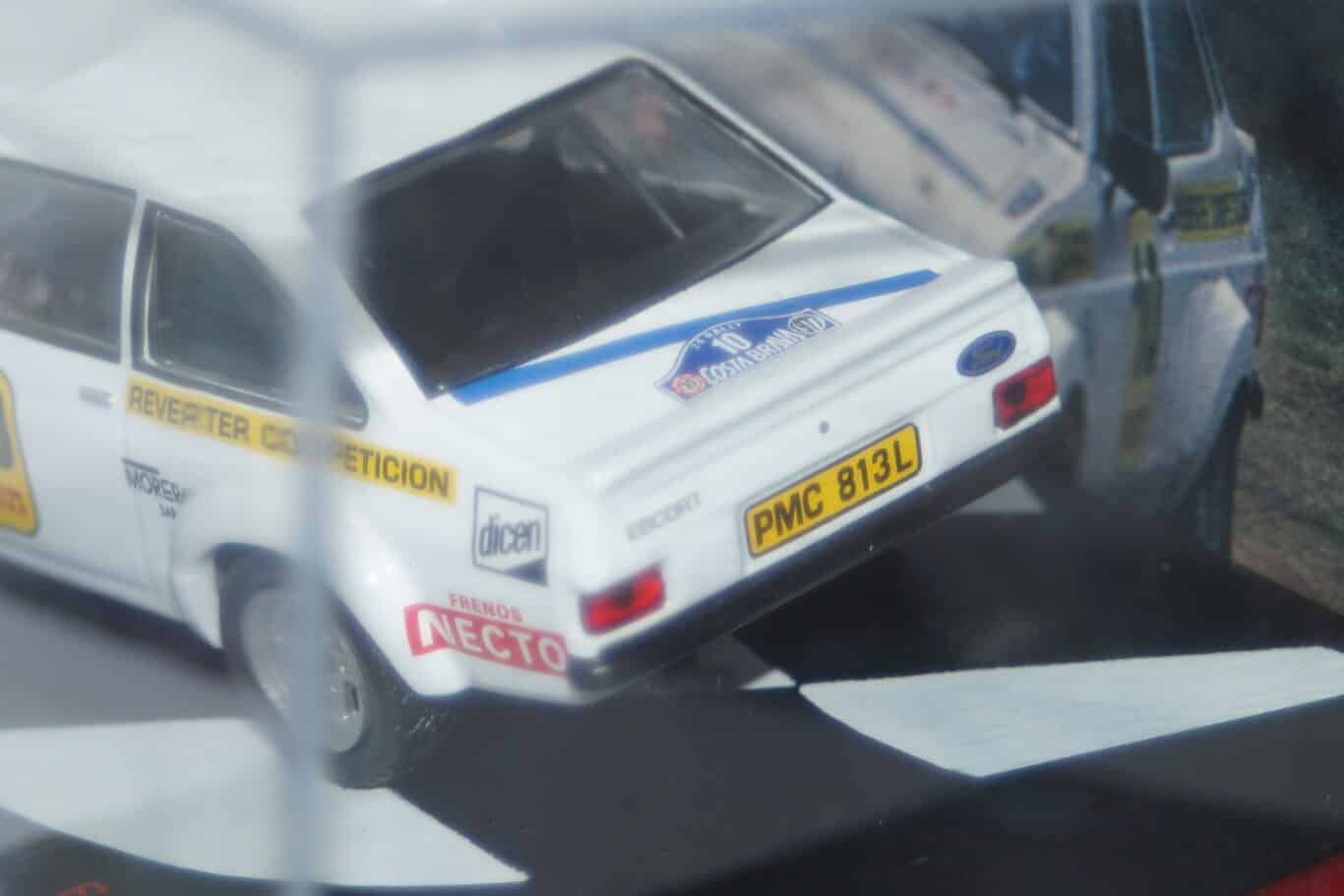 Atlas ixo based ford escort mk2 rs 1800 rally costa brava #10 1977 b.fernandez 1/43