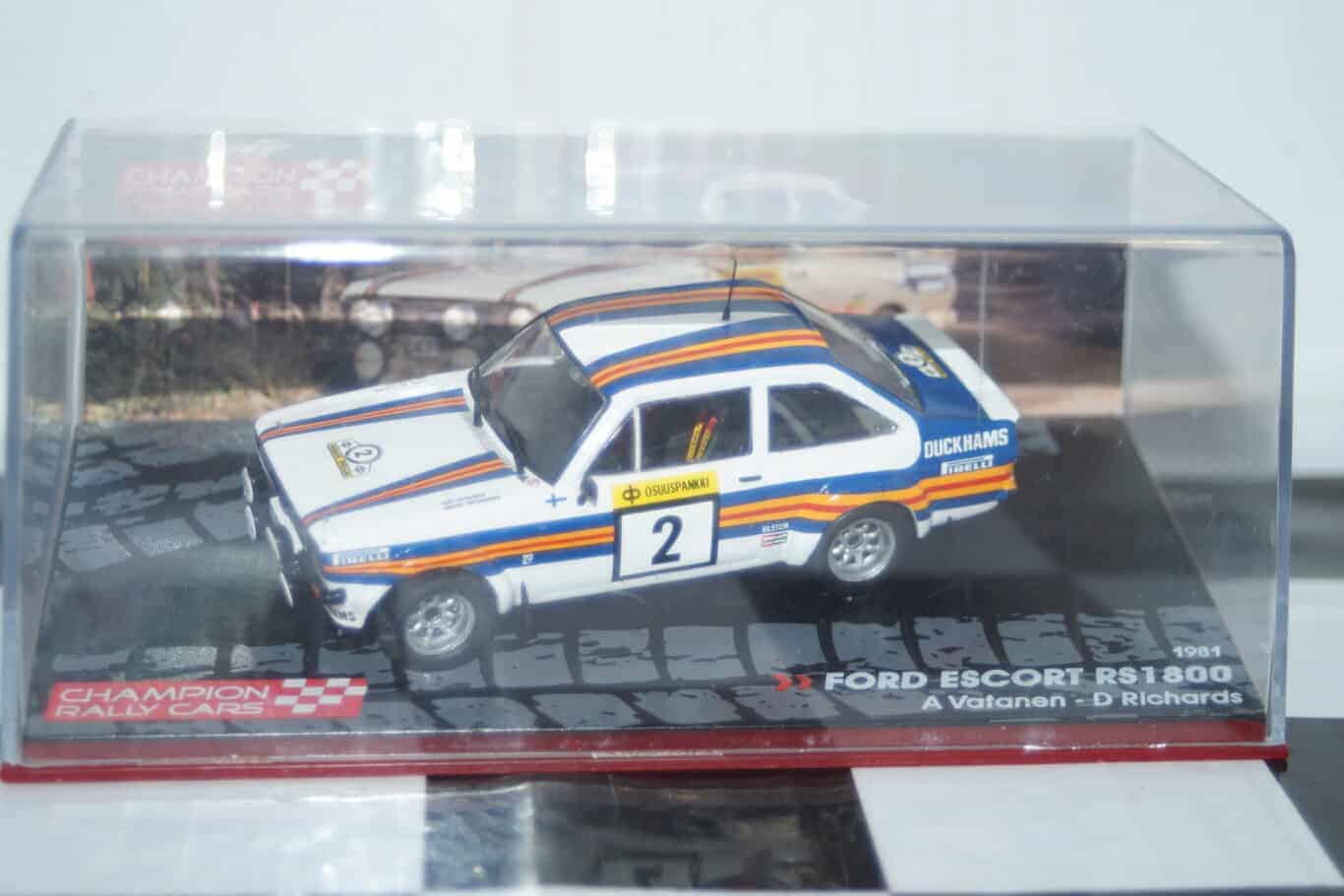 Atlas ixo based ford escort rs 1800 #2 1981 a.vatanan / d.richards 1/43