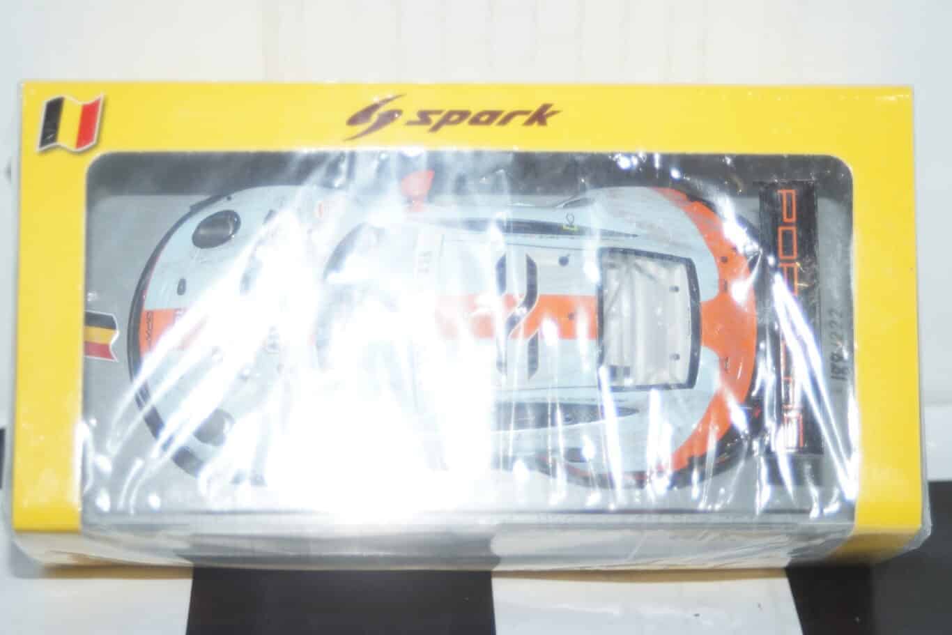Spark porsche 911 gt3 r gpx dirty version 24h spa 2019 #20 winner sb251ck