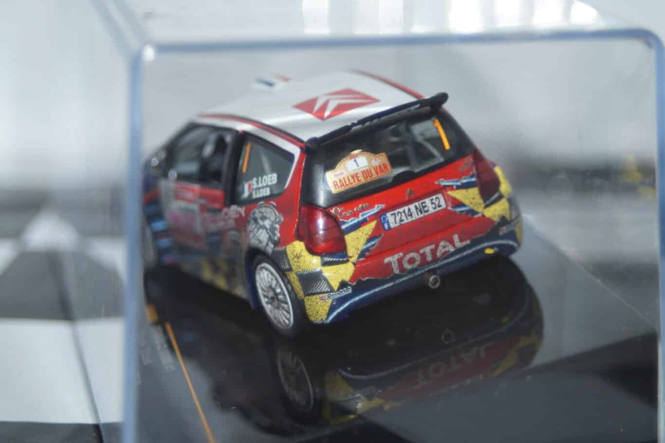 Ixo citroen c2 s1600 rally czech barum 2004 #1 b.thiry ram153 1:43