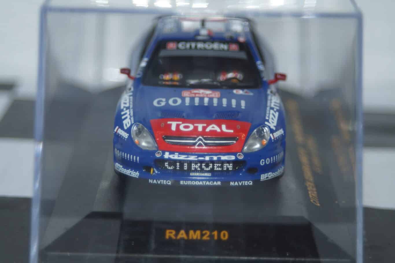 Ixo citroen xsara wrc rally monte carlo 2006 #1 s.loeb ram210