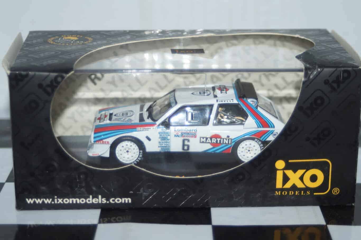 Ixo lancia delta s4 rac rally 1985 #7 toivonen rac068 1:43