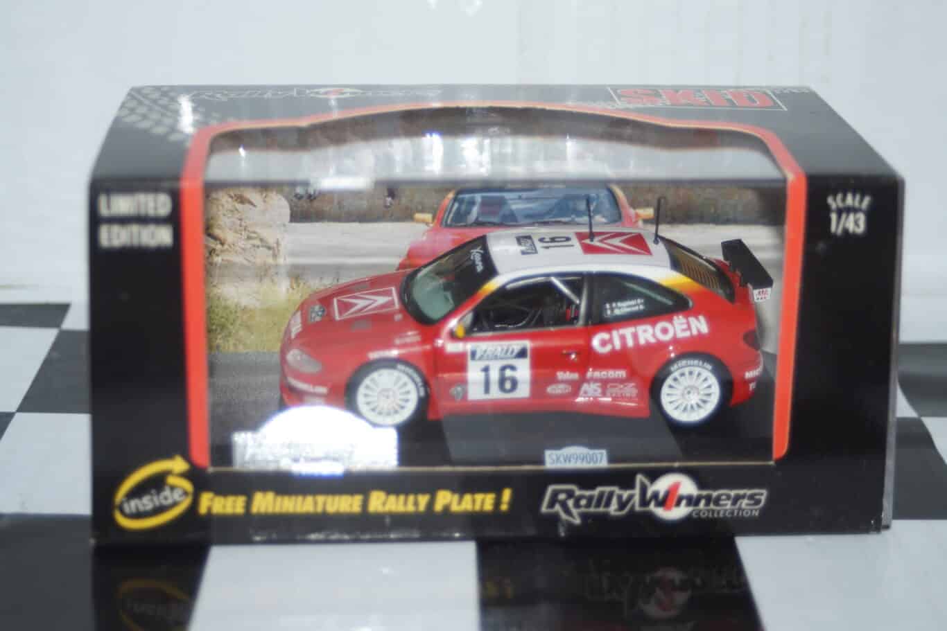 Skid vitesse citroen xsara winner tour de course #16 p.bugalski 1999 1:43 skw99007