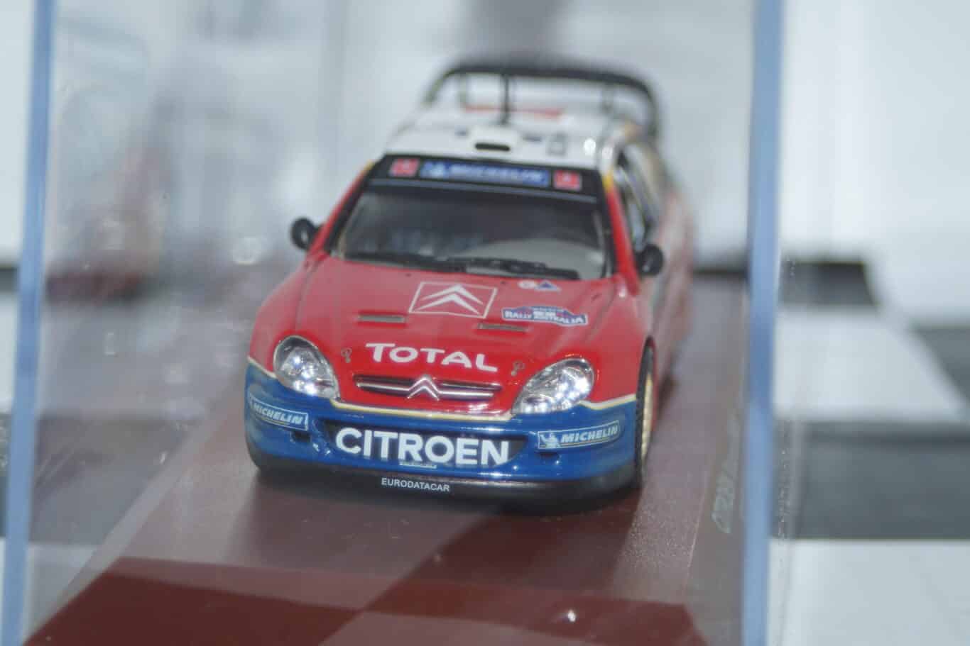 Norev citroen xsara wrc winner rally australia #3 2004 s.loeb 1:43rd