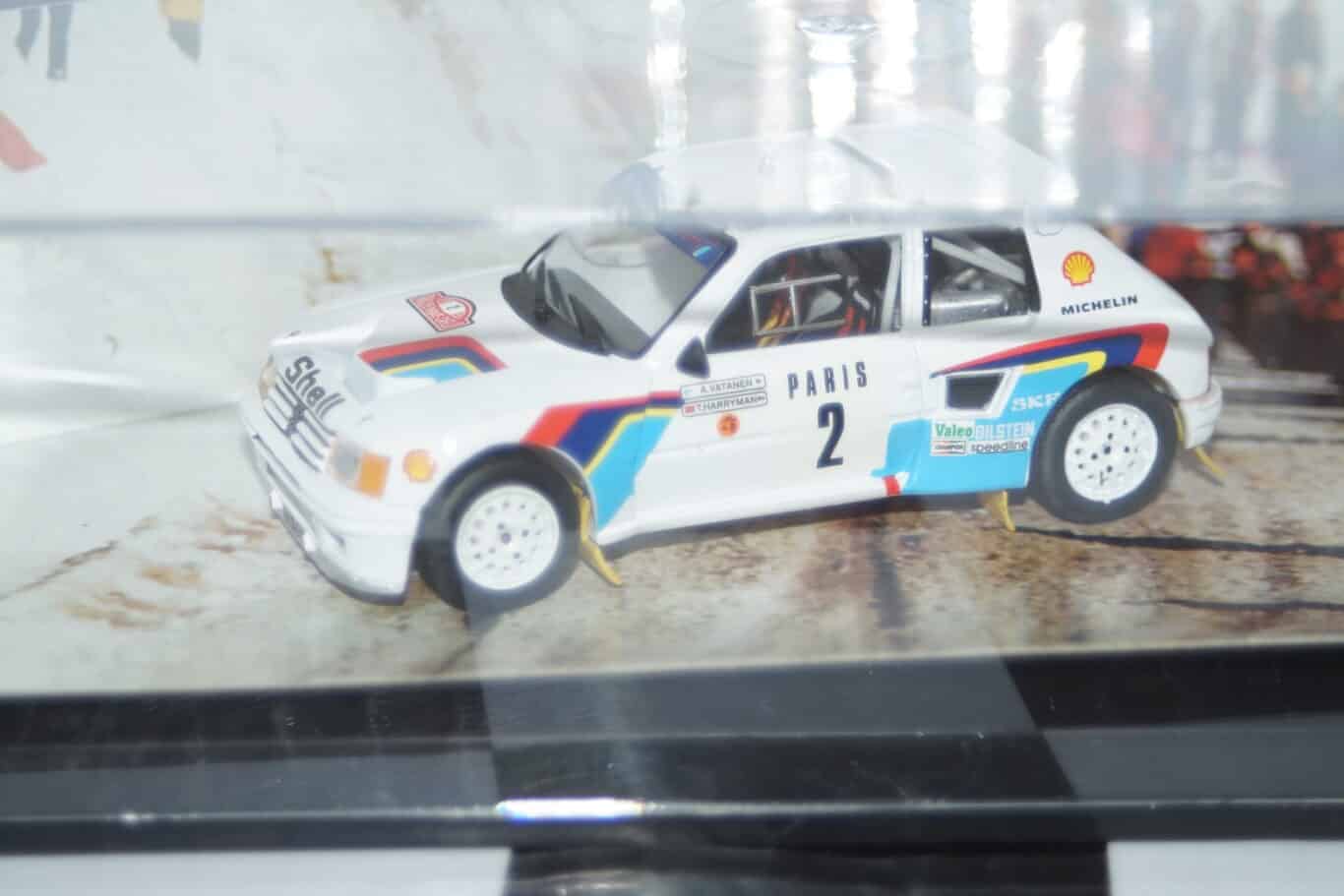 Skid vitesse peugeot 205 t16 winner monte carlo #2 1985 vatanan smc001