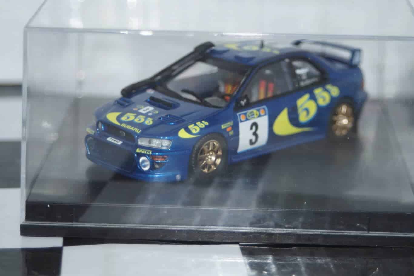 Trofeu subaru impreza wrc 1st safari rally 1997 #3 mcrae 555 ref 1103