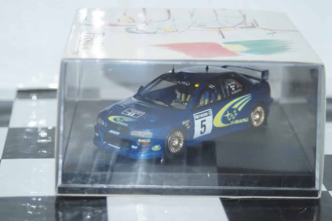 Trofeu subaru impreza wrc 1999 1st rac #5 burns ref 1116