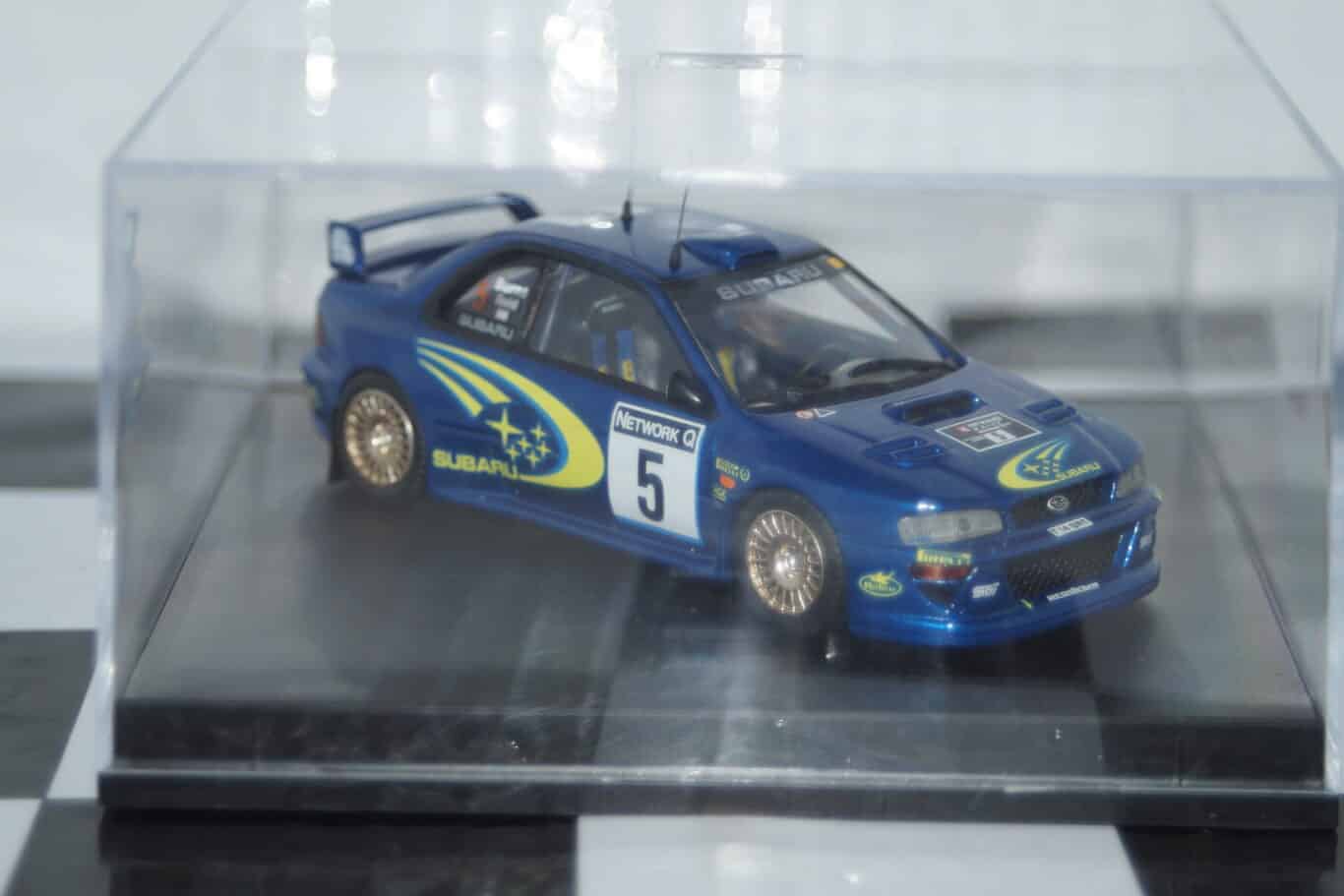 Trofeu subaru impreza wrc 1999 1st rac #5 burns ref 1116