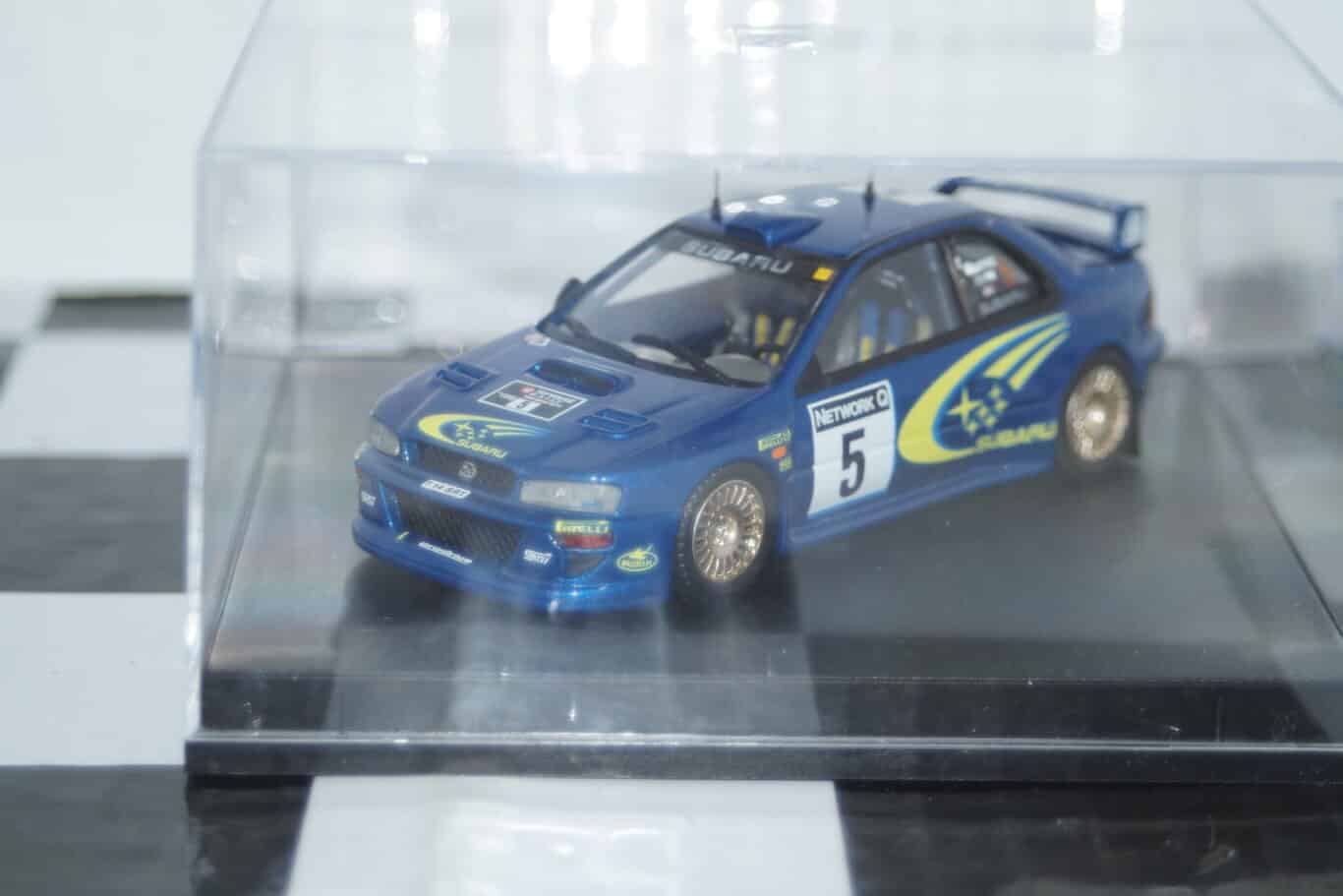 Trofeu subaru impreza wrc 1999 1st rac #5 burns ref 1116
