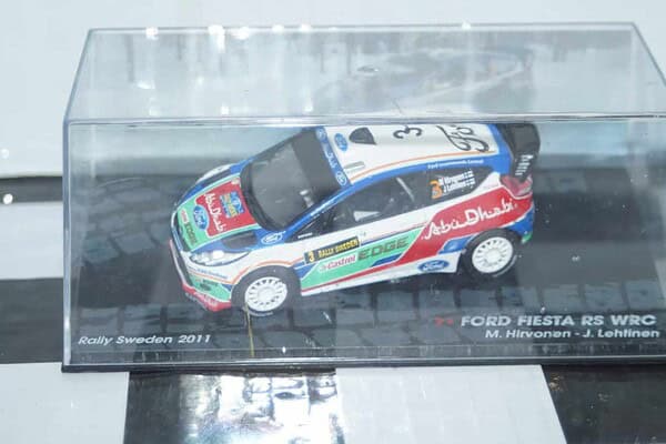 Atlas ixo based ford fiesta rs wrc #3 rally sweden 2011 m.hirvonen