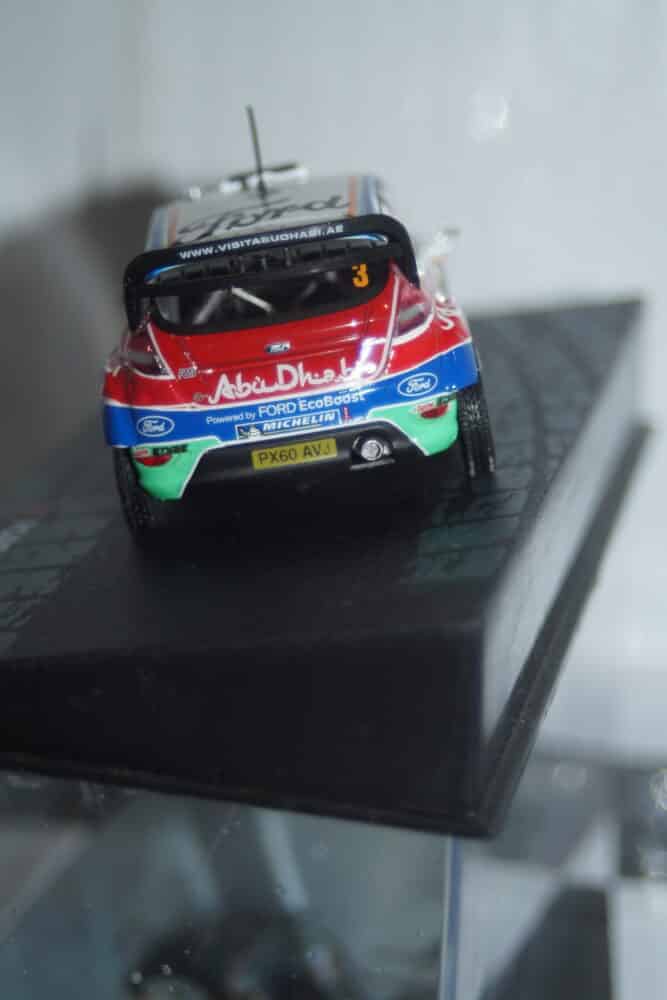 Atlas ixo based ford fiesta rs wrc #3 rally sweden 2011 m.hirvonen