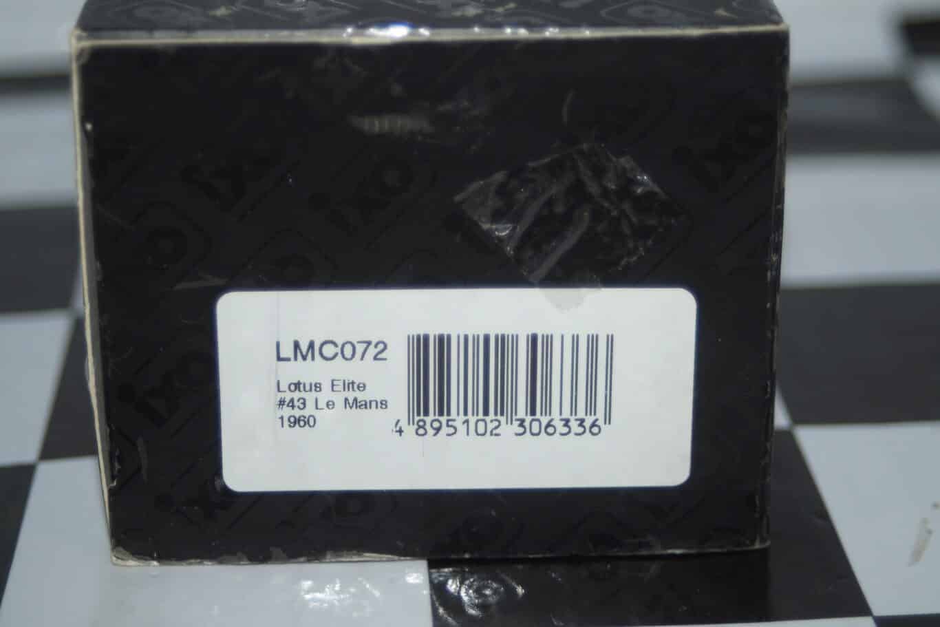 Ixo lotus elite #43 lemans 1960 g.baillie lmc072 1:43