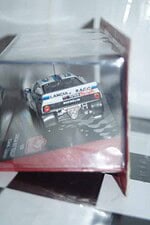 Atlas ixo based lancia 037 monte carlo rally 1986 #12 s.servia 1/43