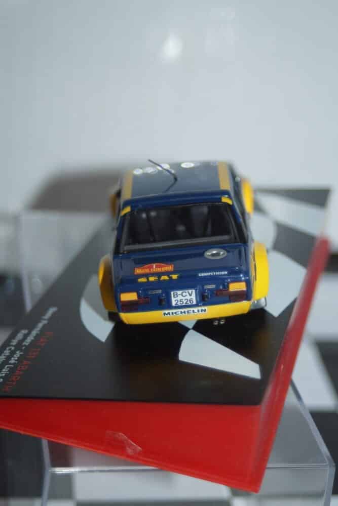 Atlas ixo based fiat 131 catalunya rally 1979 #1 b.fernandez 1/43