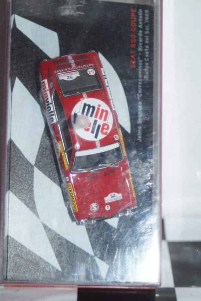 Atlas ixo based seat 850 coupe rally costa del sol 1969 #52 r.antolin 1/43