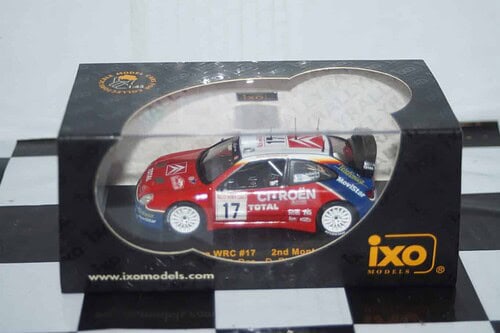 Ixo citroen xsara wrc 2nd rally monte carlo 2003 #17 c.mcrae ram107 1:43