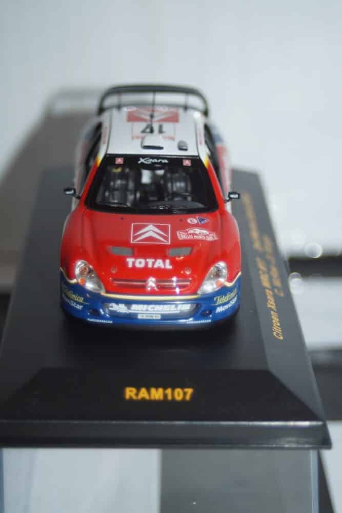 Ixo citroen xsara wrc 2nd rally monte carlo 2003 #17 c.mcrae ram107 1:43