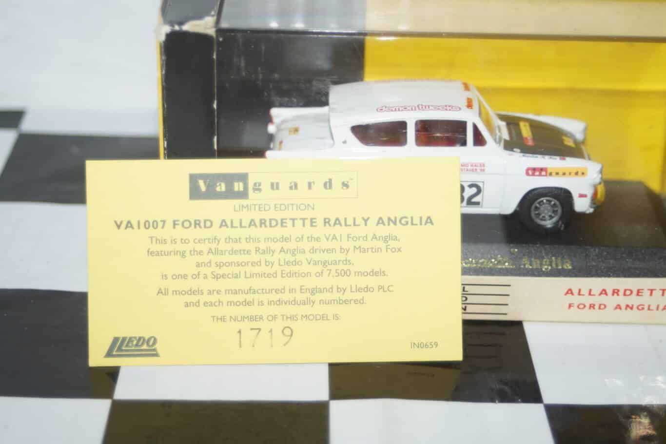 Vanguards ford transit van 