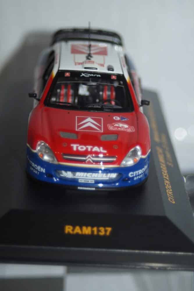Ixo citroen xsara wrc winner rally monte carlo 2004 #3 s.loeb ram137 1:43