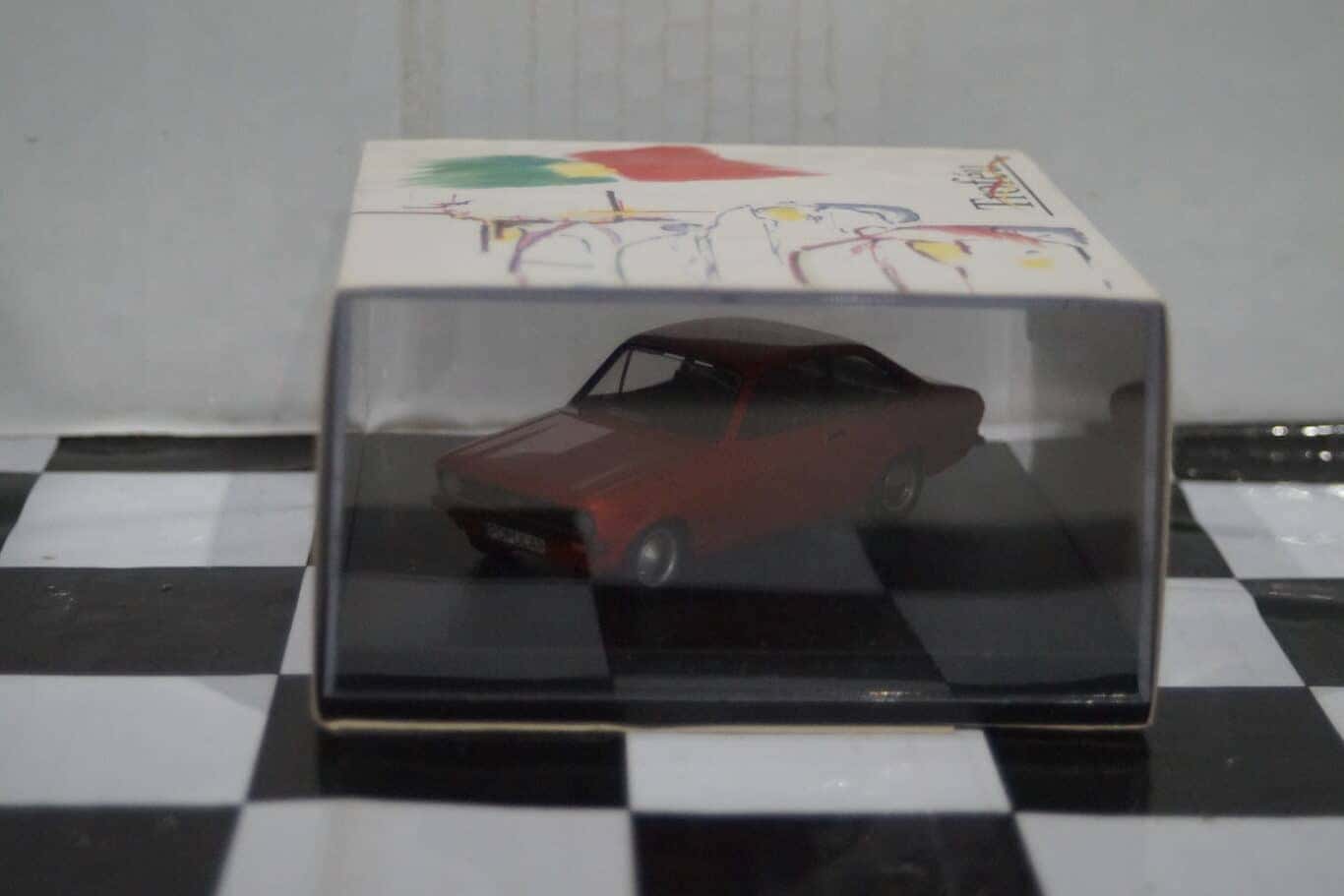 Trofeu ford escort mk2 1100 popular sunset red 1:43rd 1001r