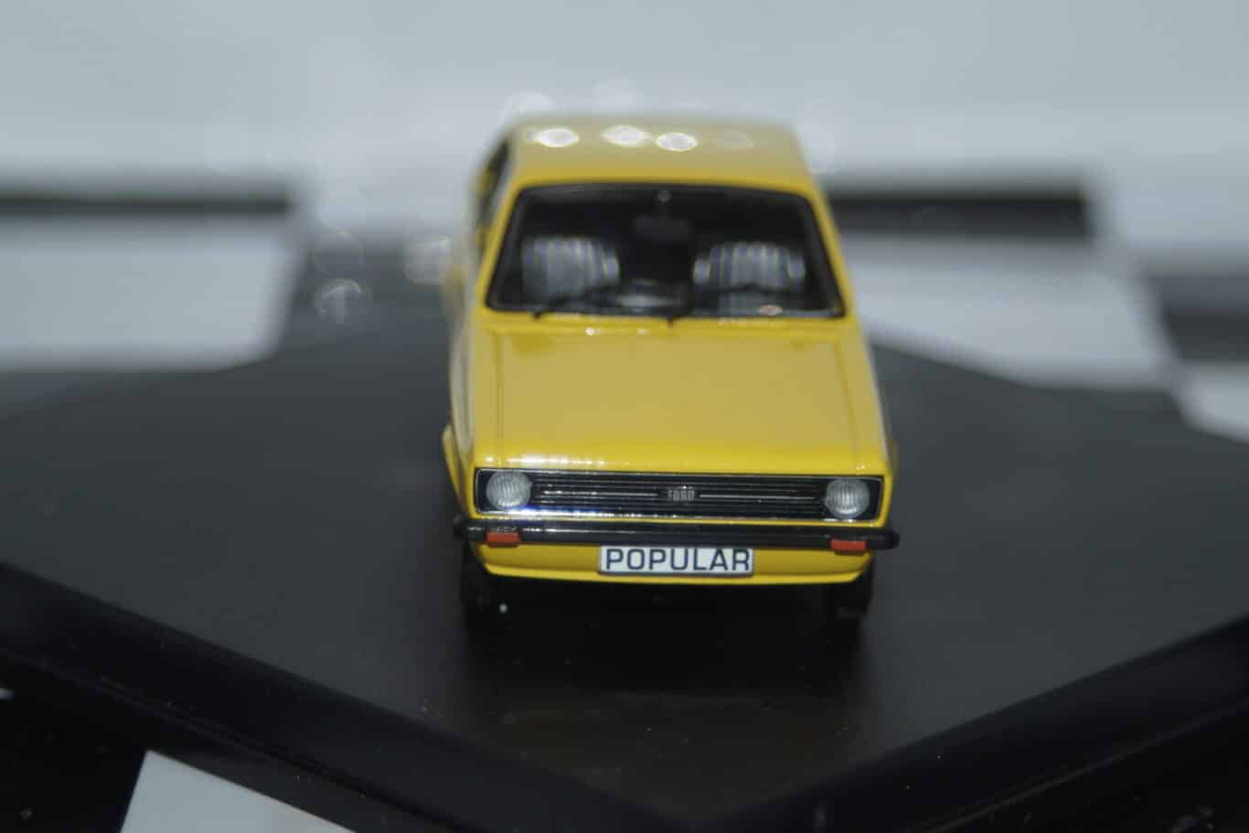 Trofeu ford escort mk2 1100 popular daytona yellow 1:43rd 1001y