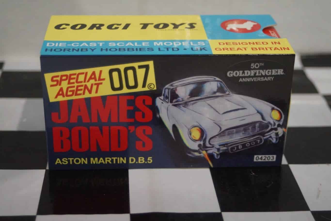 Corgi aston martin db5 james bond 50th goldfinger anniversary 04203 1:43rd