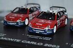 Norev citroen xsara wrc triple winners monte carlo 2003 #17 #18 #19 1:43rd amc009 482