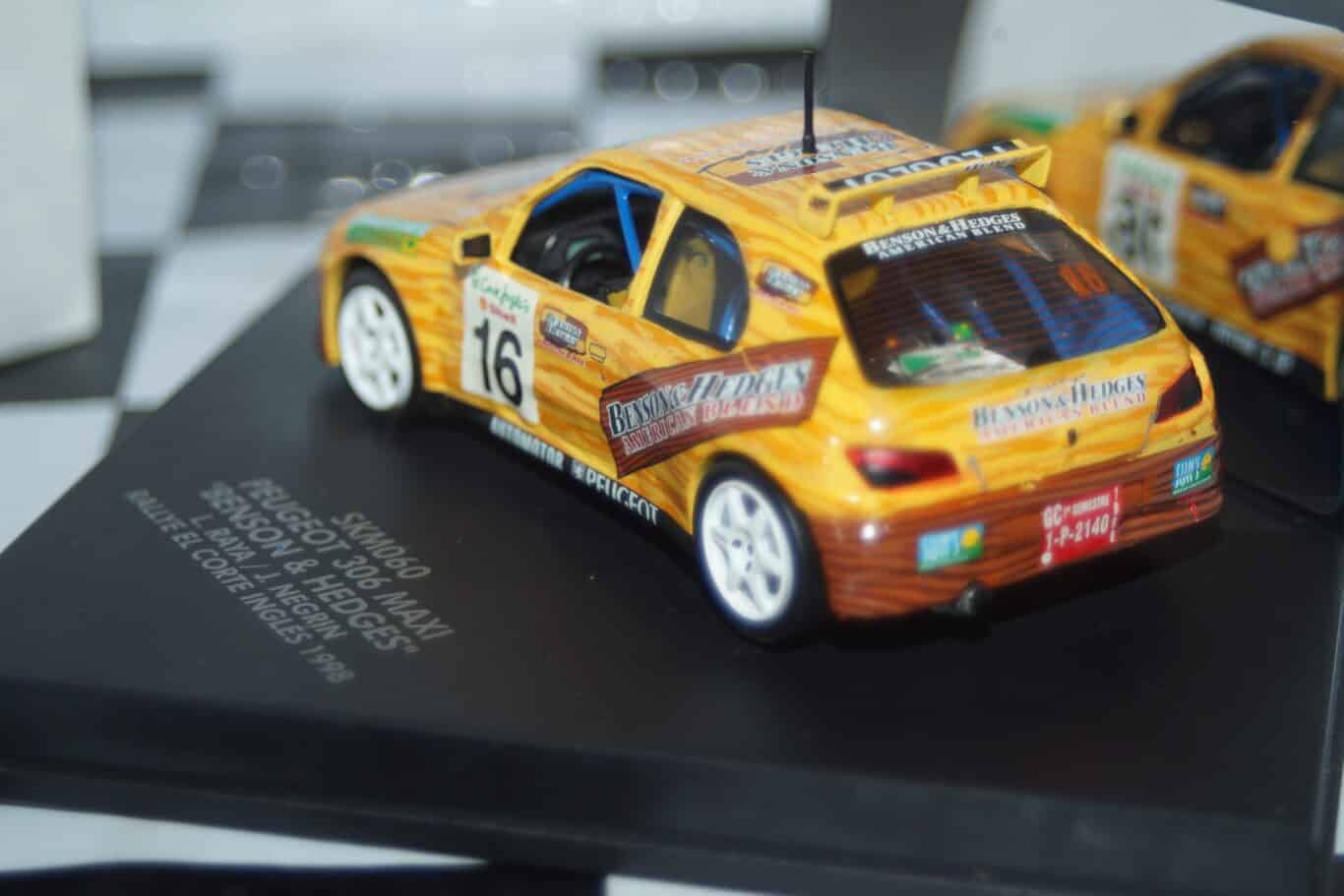 Vitesse skid peugeot 306 maxi rallye el corte ingles #16 1998 l.raya skm060