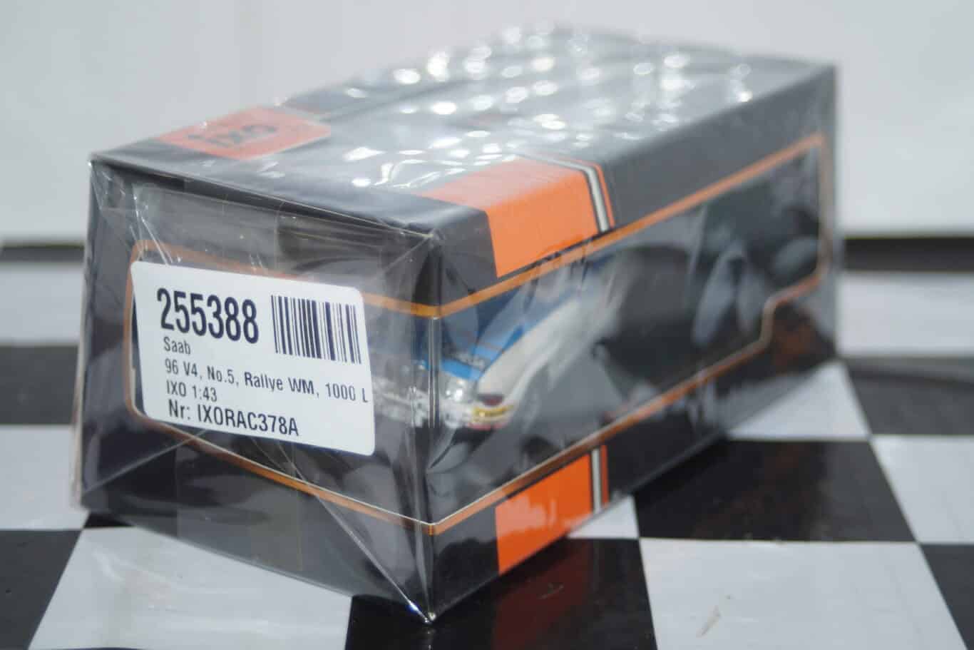 Ixo saab 96 v4 1000 lakes rally 1976 s.lampinen #5 rac378a 1:43 diecast