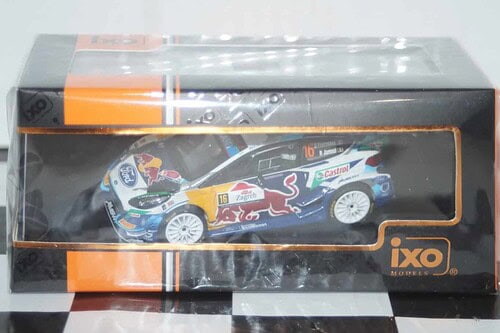 Ixo ford fiesta wrc croatia rally 2021 a.fourmax #16 1/43 ram819a