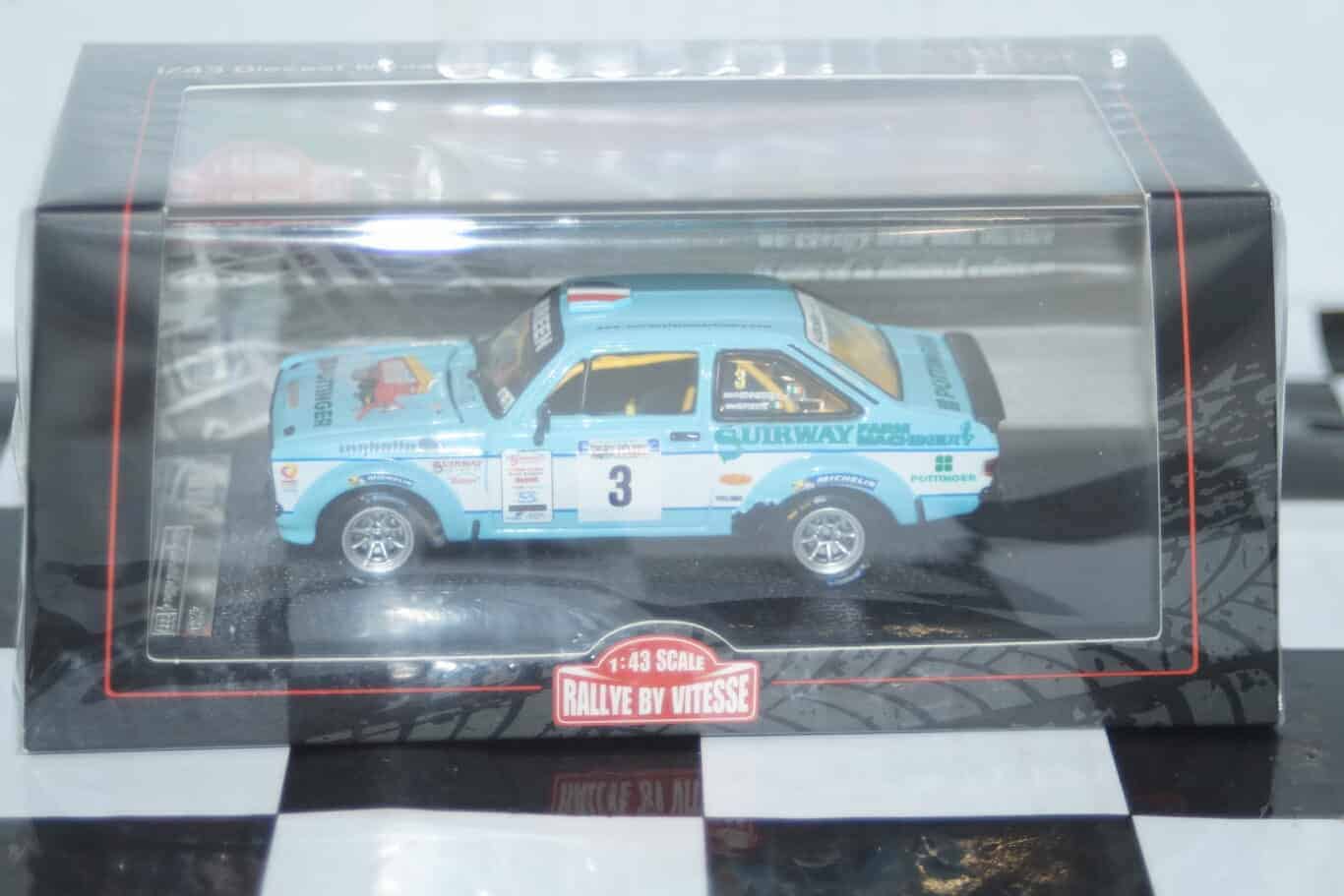 Vitesse ford escort rs1800 winner west wales rally #3 c.breen 2015 42386 1:43