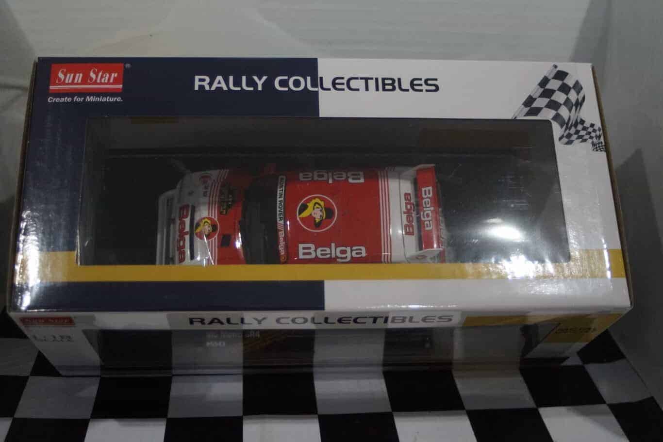 Sunstar mg metro 6r4 2nd lotto bianchi rally1986 m.duez #4 ltd 999 1:18 ref 5543