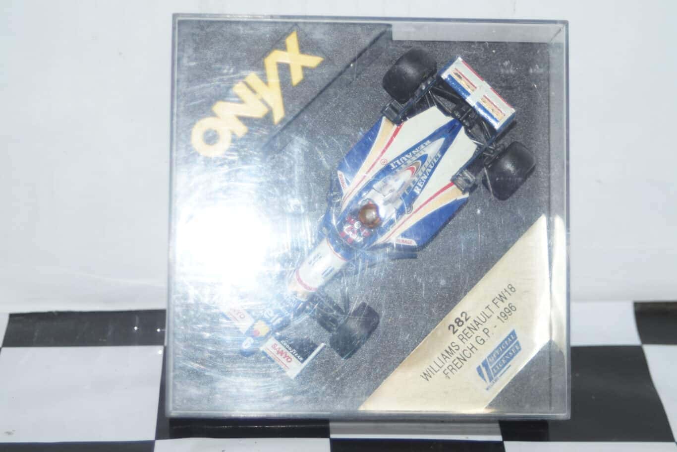 Onyx williams renault fw18 french gp 1996 in 1:34 ref 282 - no sleeve